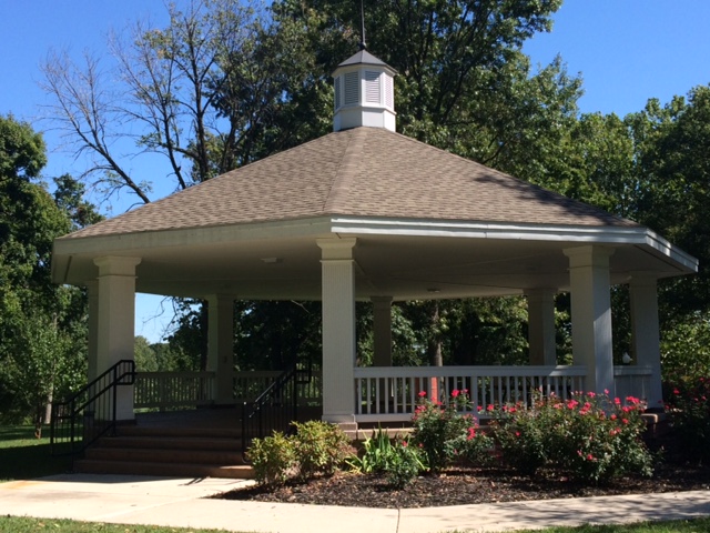 Gazebo in a park